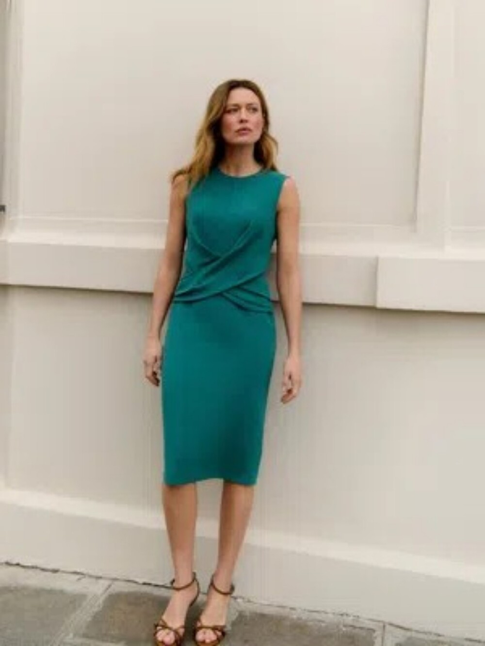 M.M. La Fleur Luz Signature Every Day Teal Crepe